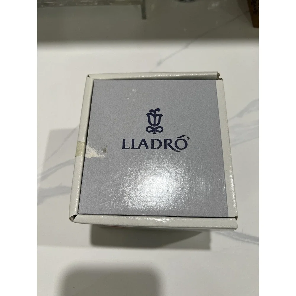 LLADRO Porcelain CHRISTMAS BELL 1991 #5803  New In Original Box Made in Spain